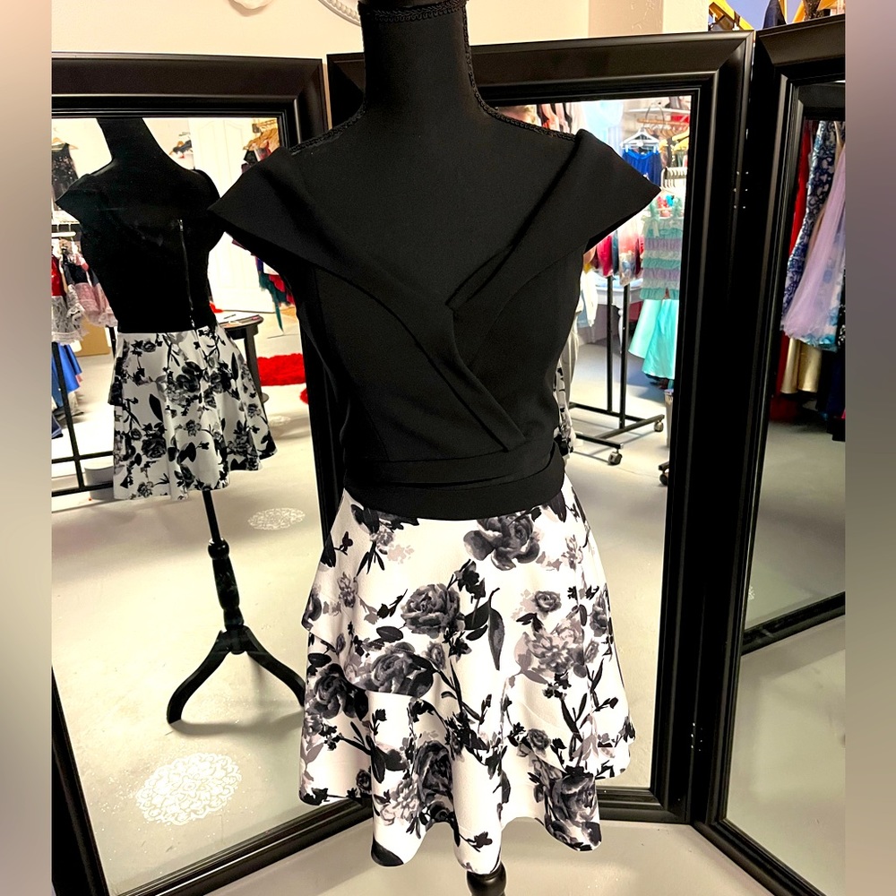 2pc floral dress